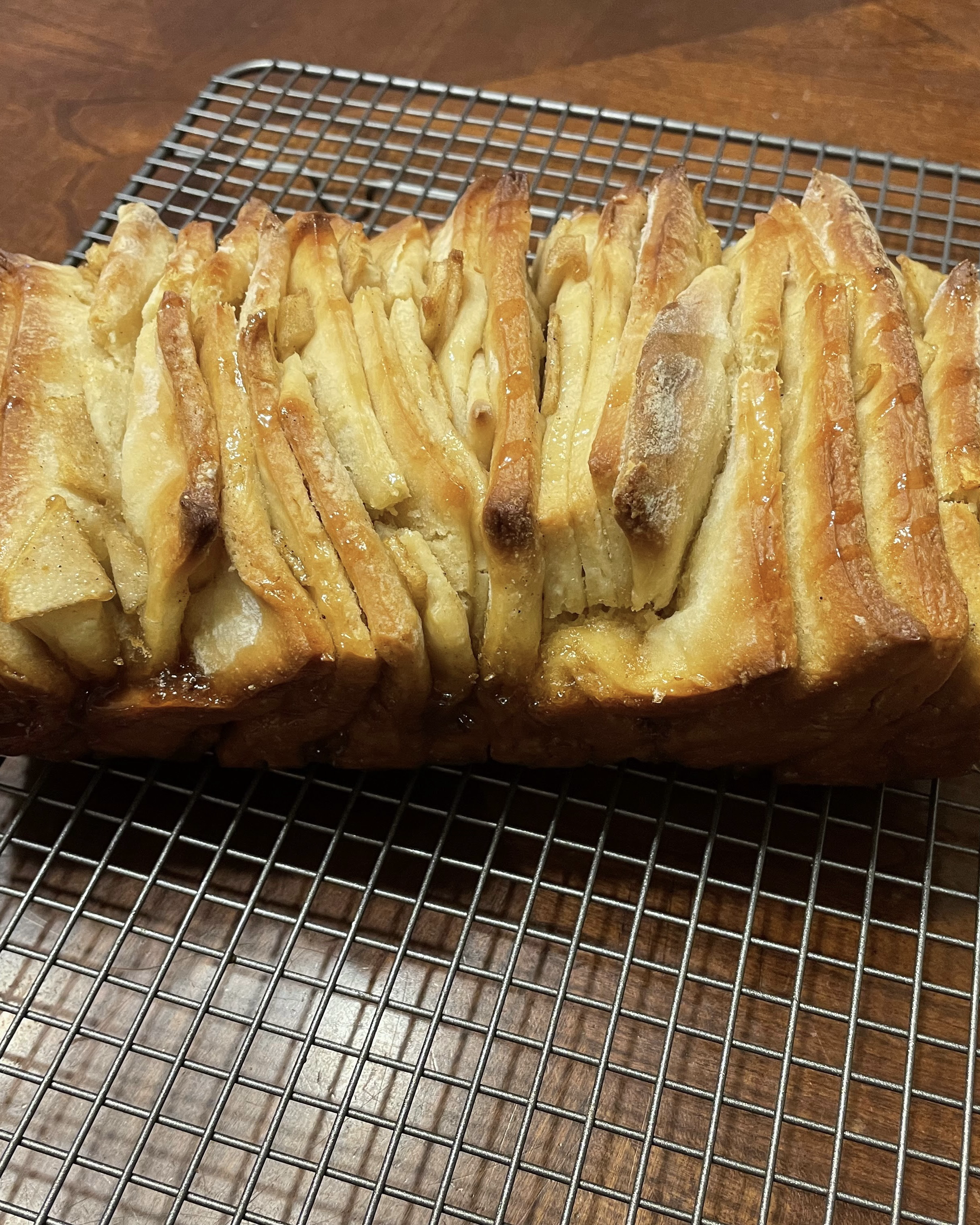 Pear Pull Apart Bread